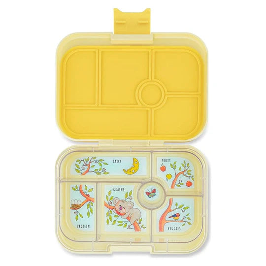 Yumbox Originale 6 compartiments Alimentation Yumbox Sunburst Yellow