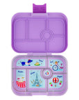 Yumbox Originale 6 compartiments Alimentation Yumbox Lulu purple