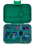 Yumbox Tapas Alimentation Yumbox Jungle green 5 compartiments  