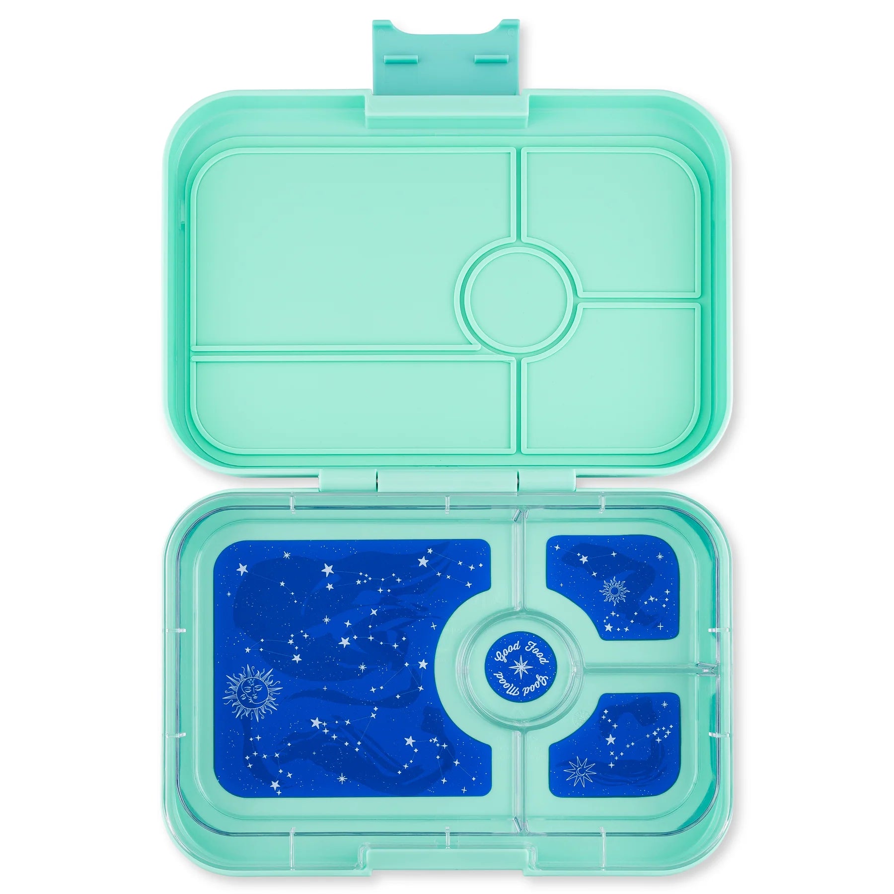 Yumbox Tapas Alimentation Yumbox Bali aqua 4 compartiments  