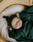 Zak & Zoé Bonnet nouveau-né 0-3 mois Vêtements Zak & Zoé Vert collégial