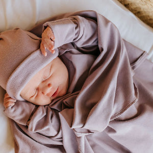 Zak & Zoé Couverture de bambou Zak & Zoé Lilas