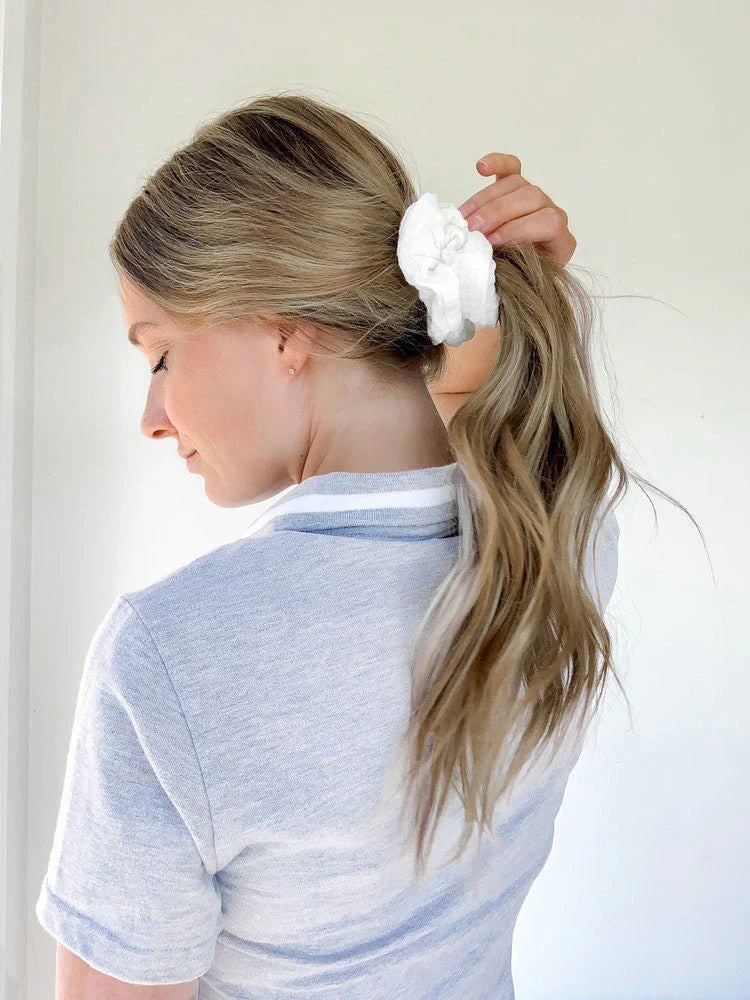 Ananas Co Chouchou en mousseline de coton bio Accessoires de cheveux Ananas Co