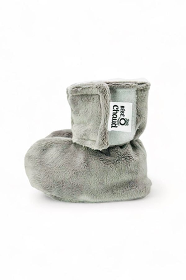 Bébé Ô Chaud Pantoufles 9-18 mois Vêtements Bébé Ô Chaud Gris