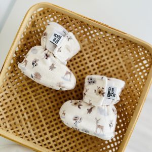 Bébé Ô Chaud Pantoufles 3-6 mois Vêtements Bébé Ô Chaud Ourson boho