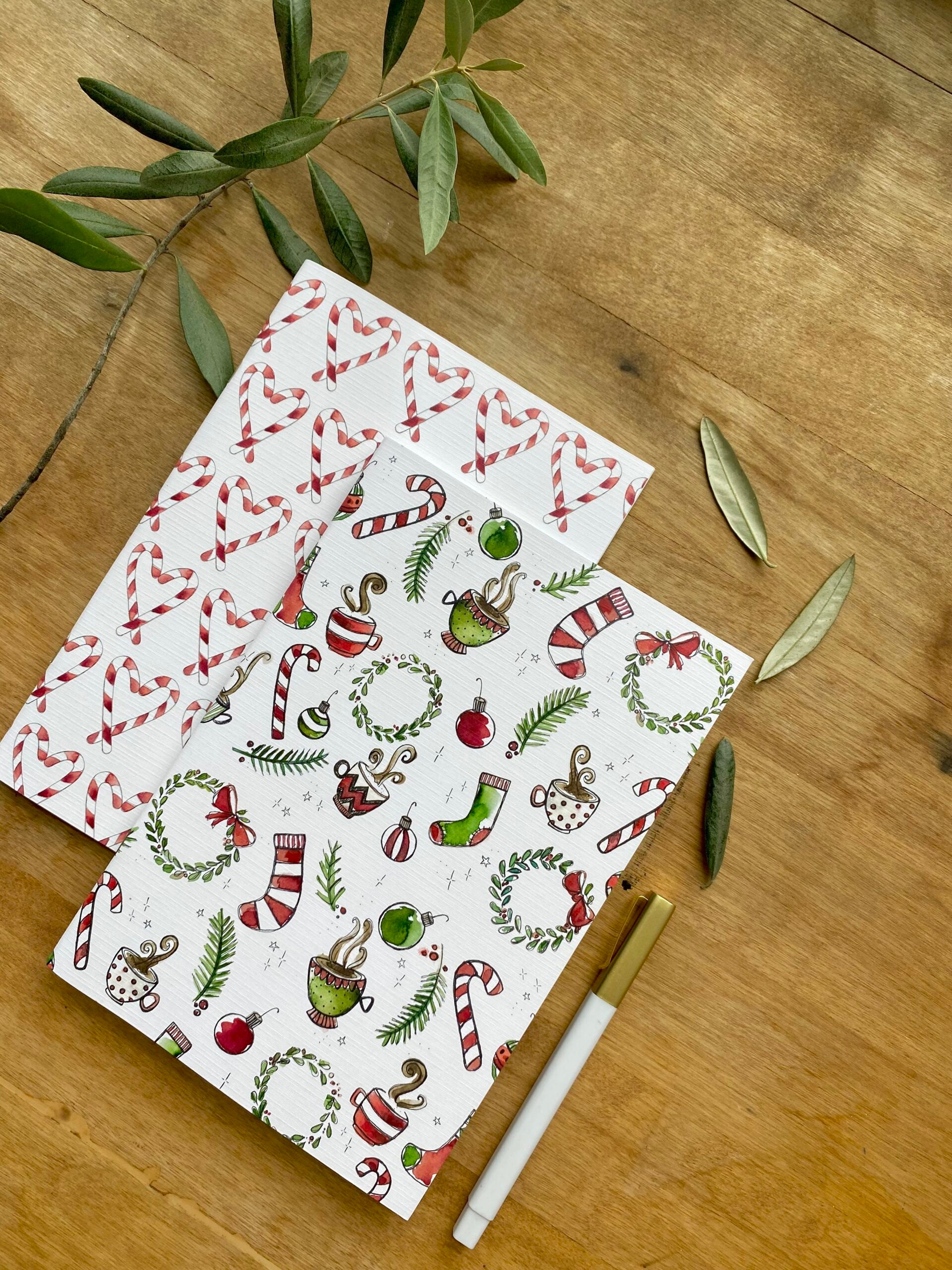 Stéphanie Renière Carnets de notes Duo des Fêtes Stéphanie Renière