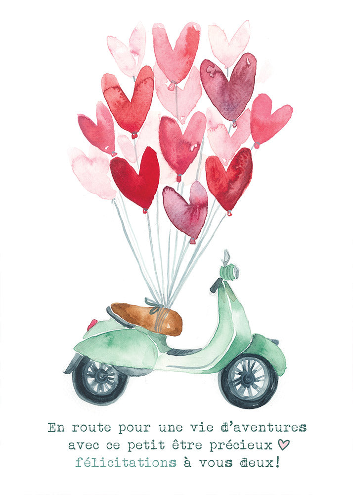 Stéphanie Renière Carte de souhait Félicitations Accessoires Stéphanie Renière Luigi