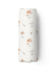 Oleoops Couverture mousseline de bambou pour bébé 47x47 Dodo OleOops Champignons forestiers  