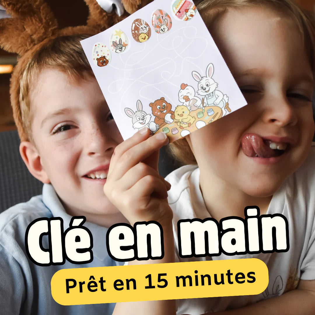 Charlojeu Ensemble Chasse aux cocos de Pâques Jouets Charlojeu