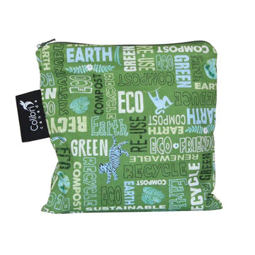 Colibri Sac réutilisable à collation grand format Alimentation Colibri Earth