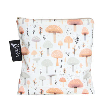 Colibri Sac réutilisable à collation grand format Alimentation Colibri Mushrooms