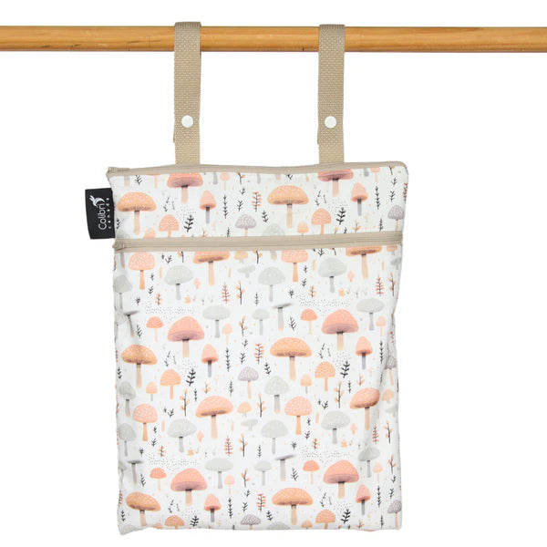 Colibri Sac imperméable de transport double moyen format Couches lavables Colibri Mushrooms