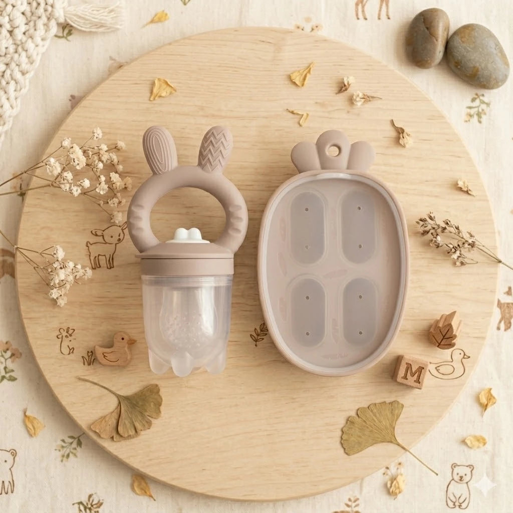 Collection MH Filet Alimentaire en silicone et son plateau congelable Alimentation Collection MH