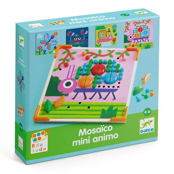 Djeco Eduludo Jeu Mosaïque Mosaïco Mini Animo Jouets Djeco