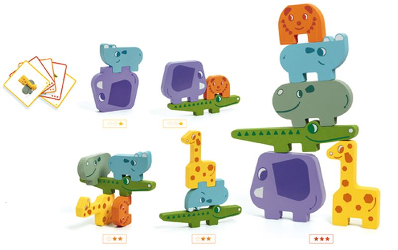 Djeco Jeu de construction Ze Totanimo Jouets Djeco