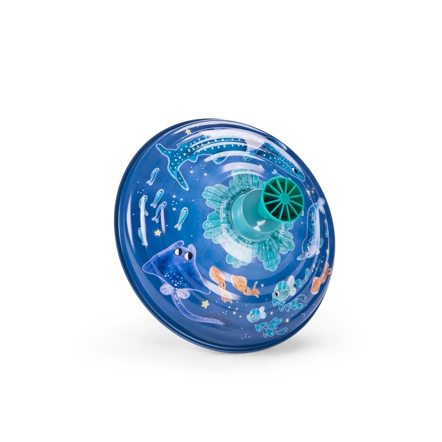 Moulin Roty Grande Toupie en métal - Aventures de Paulie Jouets Moulin Roty