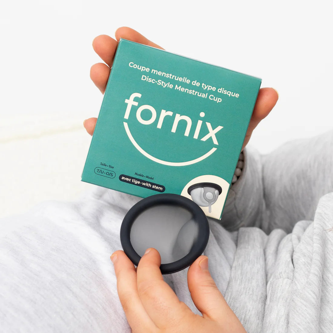 Fornix Disque menstruel avec tige Accessoires Fornix