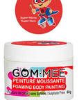 GOM-MEE Peinture moussante Soins corporels Gom-Mee Rouge Superhéros  