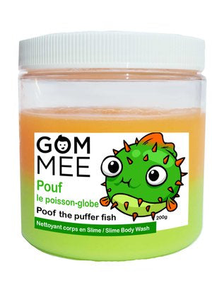 GOM-MEE Slime moussante Soins corporels Gom-Mee Plouf le poisson globe  