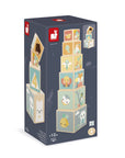 Janod Pyramide 6 cubes - Collection Pure Jouets Janod