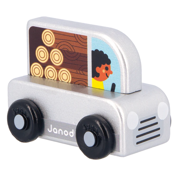 Janod Voiture Collection Cross Road Janod Camion de bois