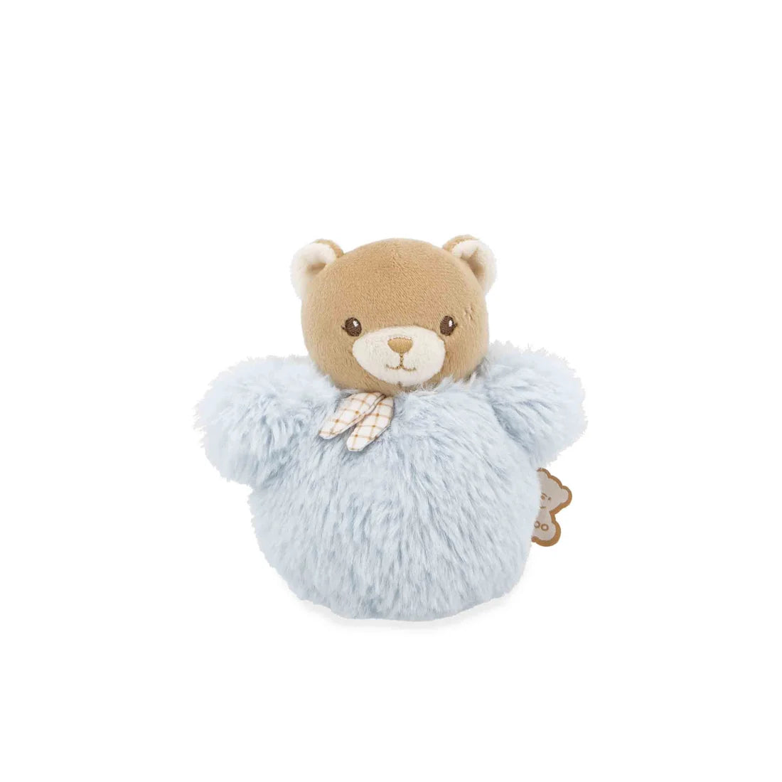 Kaloo Pompon Mini Ourson bleu - Collection intenmporel Jouets Kaloo