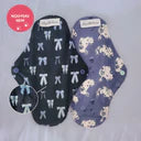 La Petite Ourse Serviettes hygiéniques régulières lavables Accessoires La Petite Ourse Porcelaine