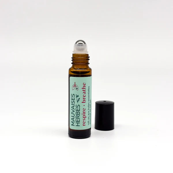 Les Mauvaises Herbes Applicateur à bille Respire Soins corporels Les Mauvaises Herbes