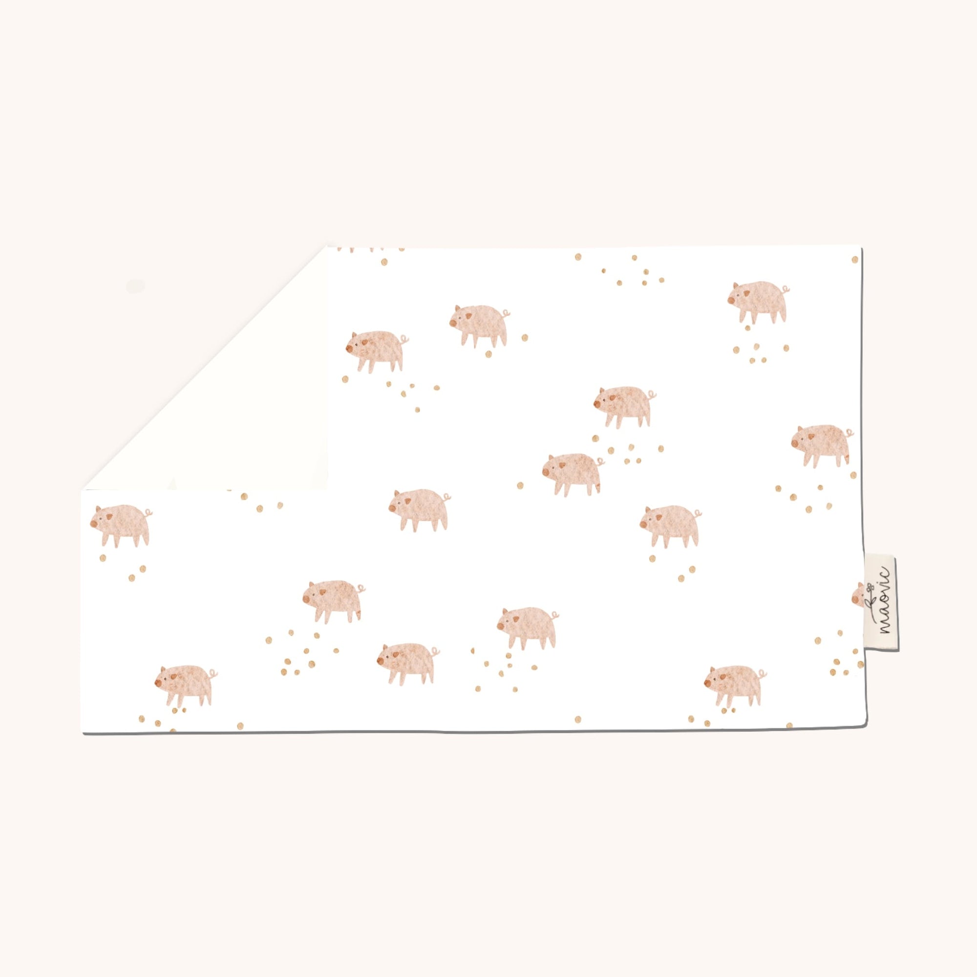 Maovic Oreiller pour enfant en sarrasin Dodo Maovic Les cochons