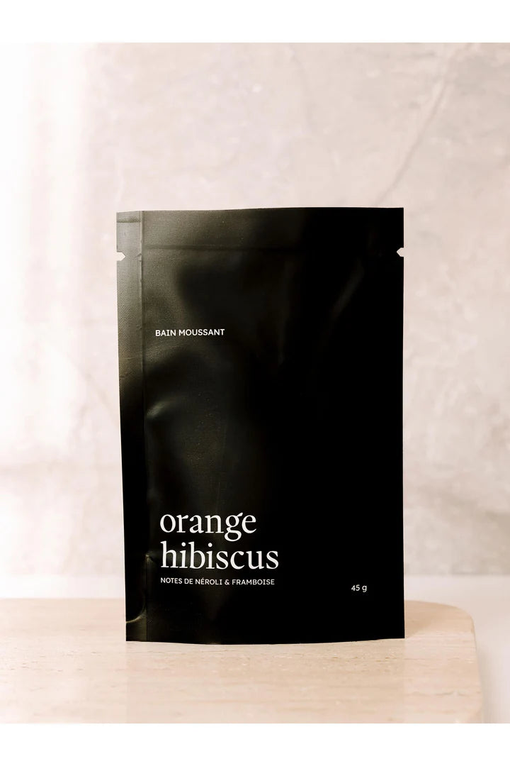 Marée Chandelles Bain moussant 45g Soins corporels Marée Chandelles Orange Hibiscus