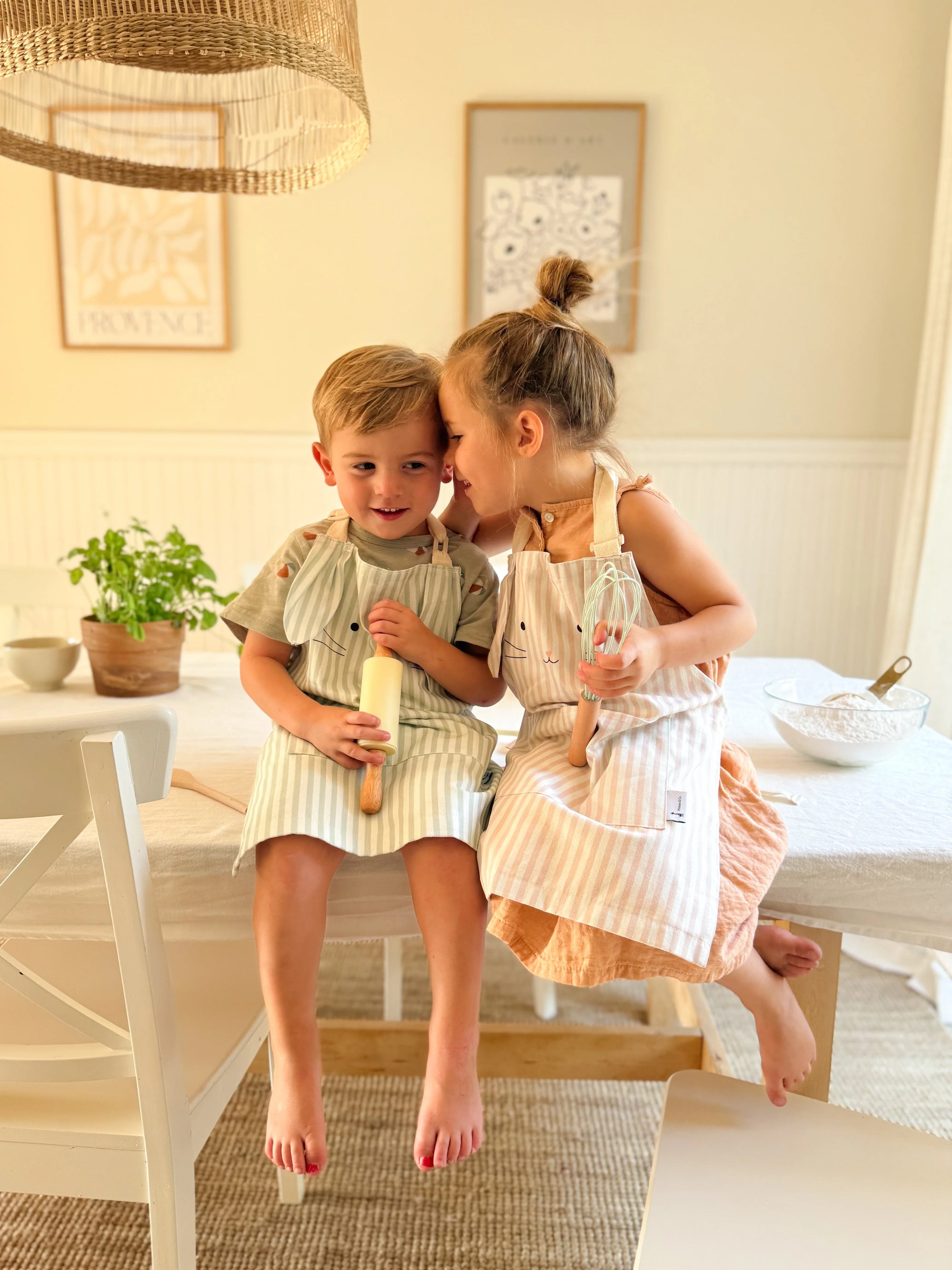 Micasso &amp; Co Tablier de cuisine pour petit chef Vêtements Micasso &amp; Co