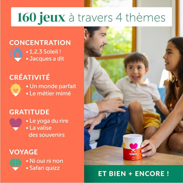 Morphée Totem Boîte à jeux sans écran Morphée