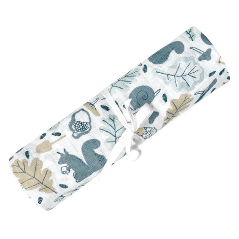 Perlimpinpin Doudou en mousseline de coton Dodo Perlimpinpin Forêt  