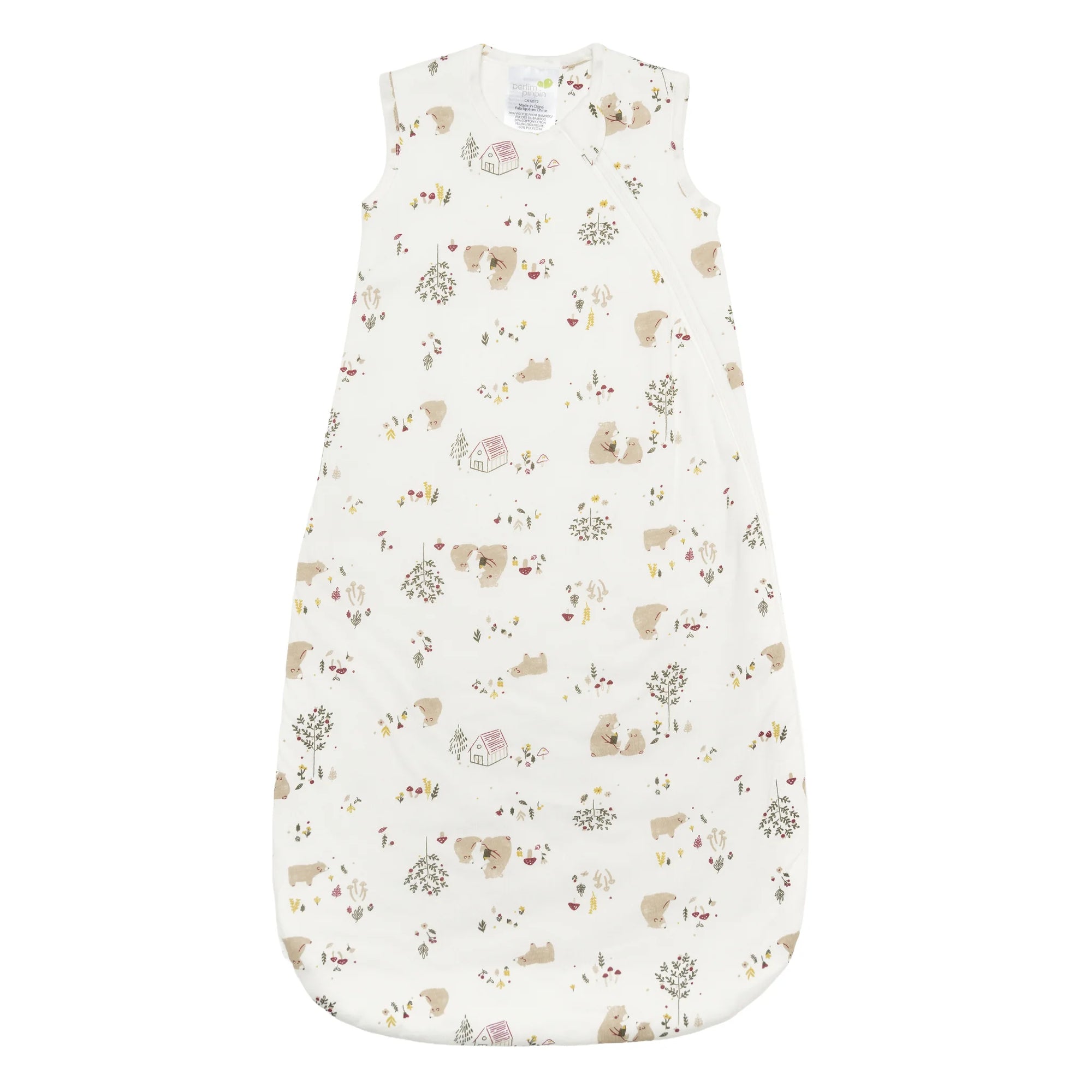 Perlimpinpin Dormeuse sac de nuit en bambou 2.5 Tog 0-6, 6-18 ou 18-36 mois Dodo Perlimpinpin 0-6 mois Ours