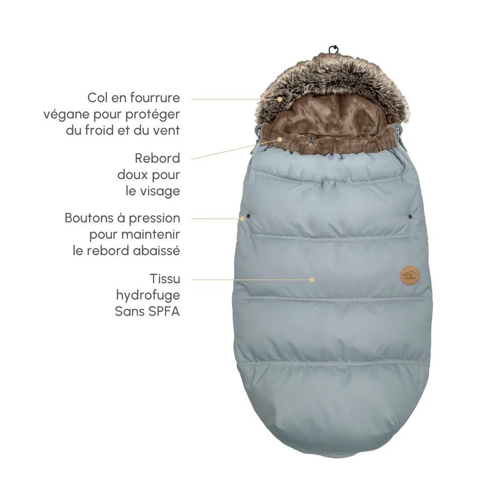 Petit Coulou Housse chancelière pour landau et poussette Petit Coulou