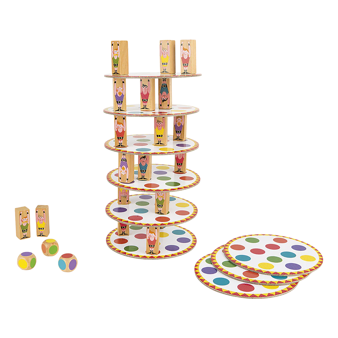 Janod Jeu d'adresse Acrobat Jouets Janod