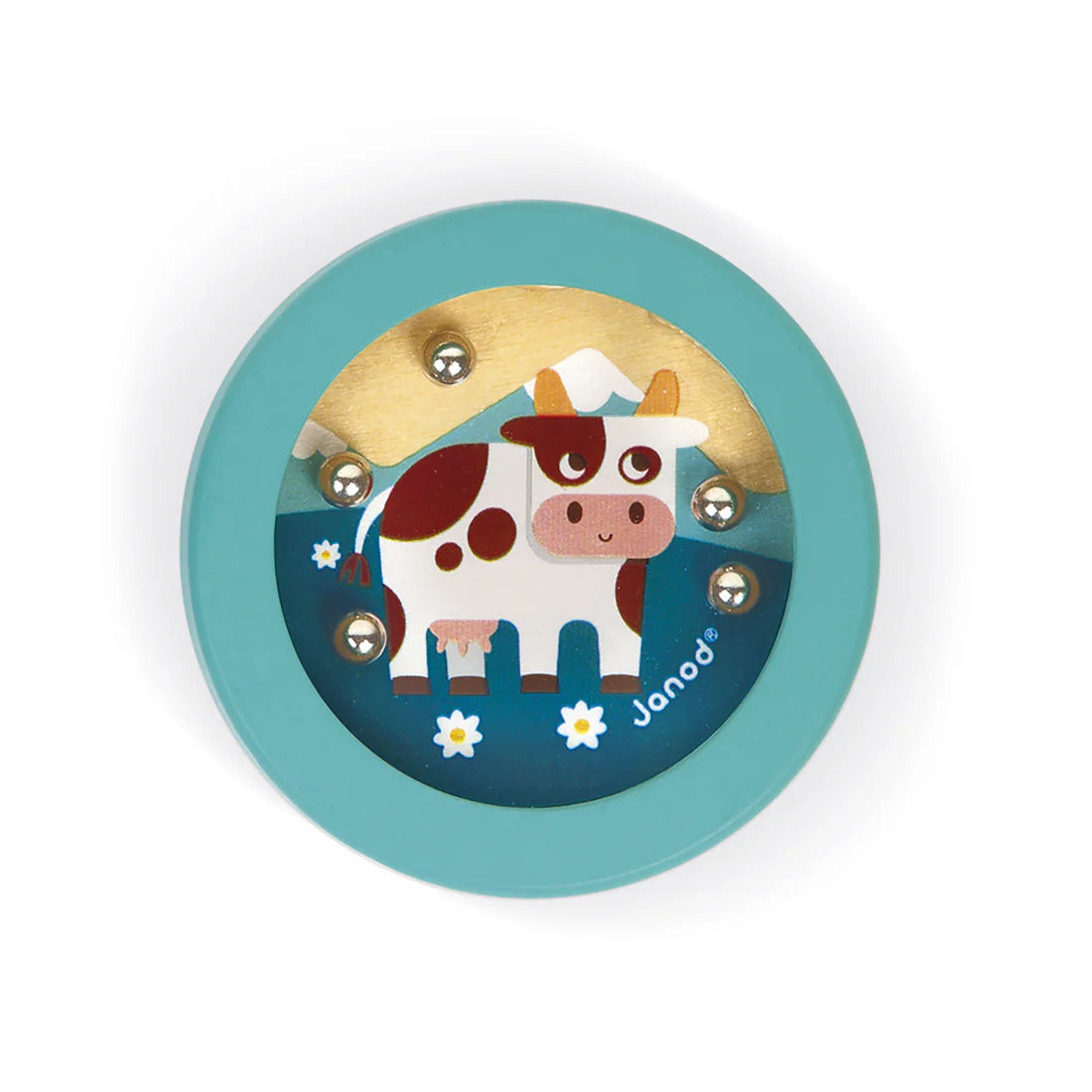 Janod Jeux de labyrinthe à billes Jouets Janod Vache