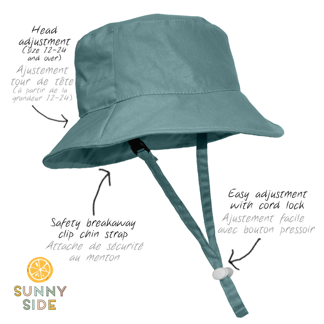 Sherpa Canada Chapeau Bucket Sunny side 4-6 ans Vêtements Sherpa Canada