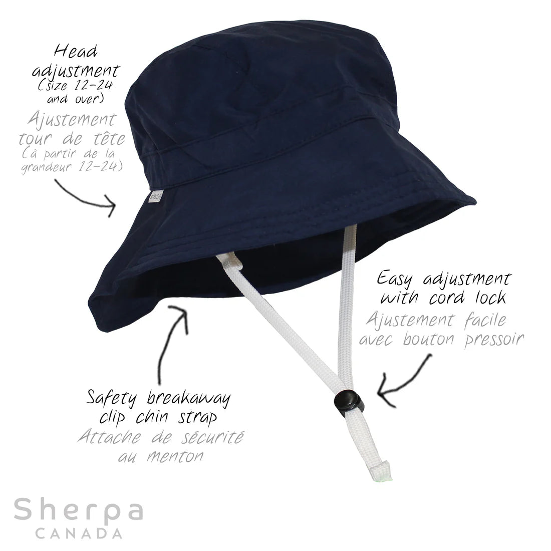 Sherpa Canada Chapeau sport en nylon Vêtements Sherpa Canada
