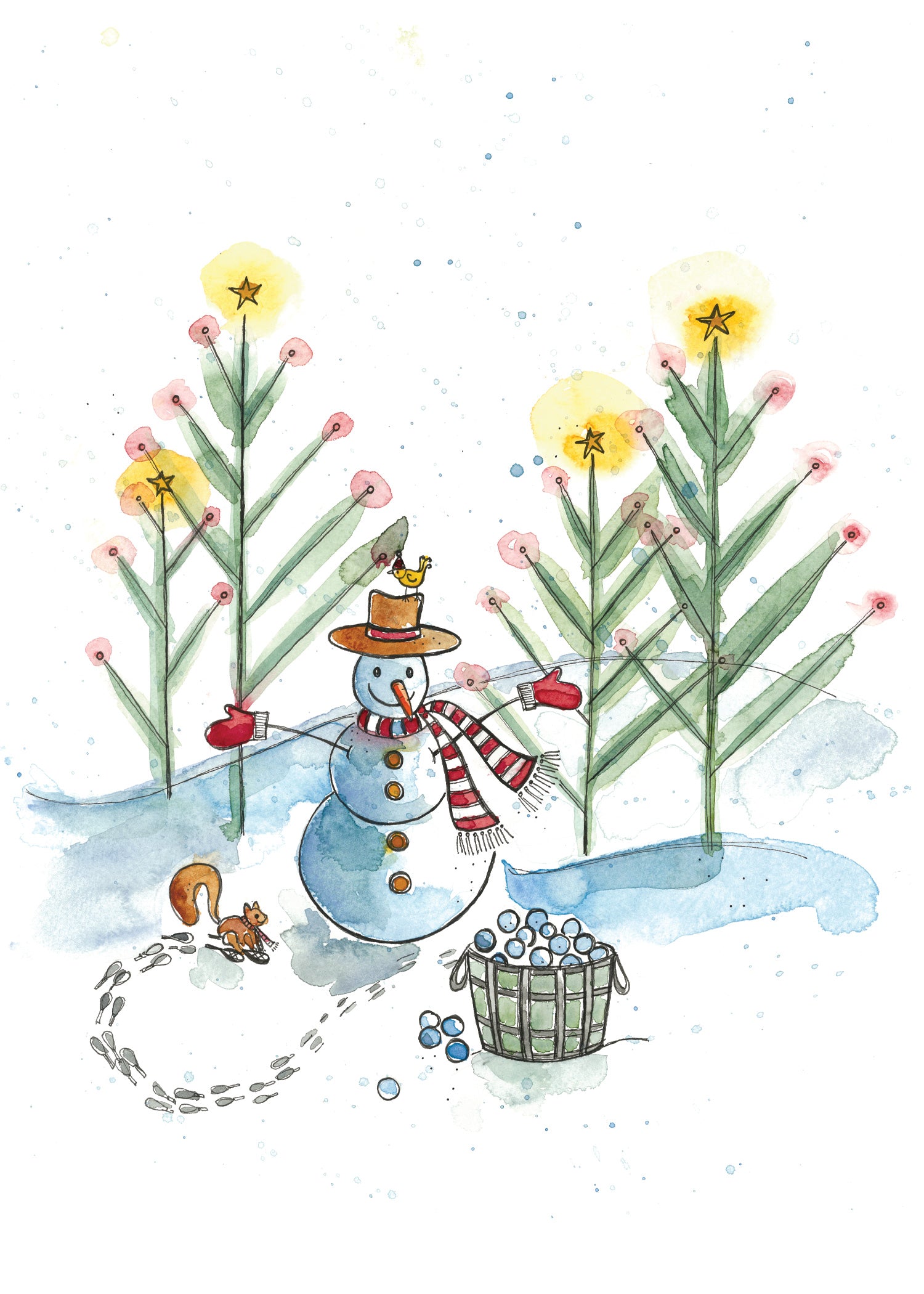 Stéphanie Renière Carte de souhait Noël Accessoires Stéphanie Renière Maxence