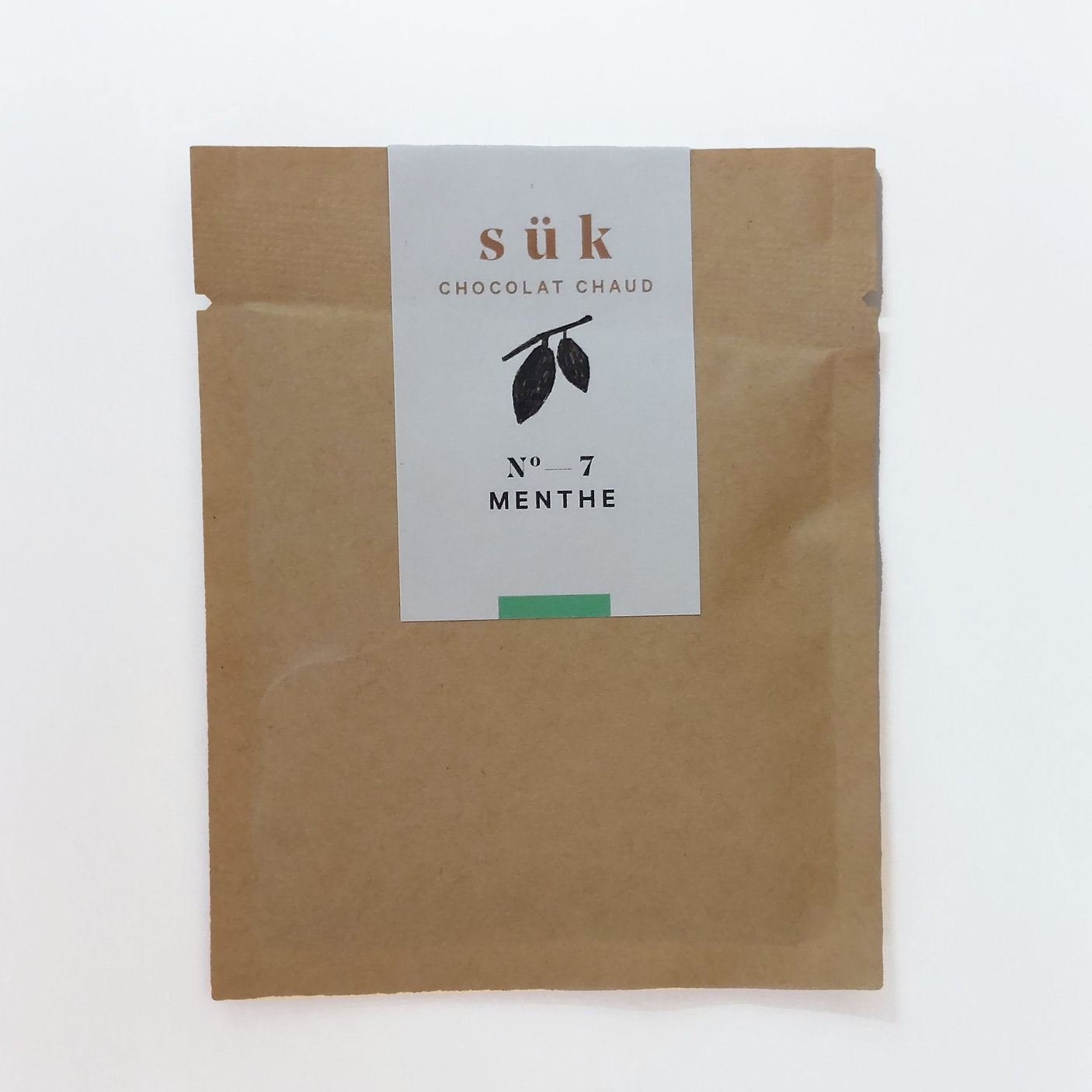 Sük Chocolat chaud Gourmandise Sük 15g Menthe