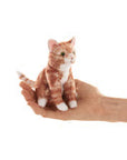 Folkmanis Marionnette à doigt Chat tabby Jouets Folkmanis Tabby orange
