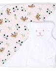 Béké Bobo Ensemble cape de bain et gant Béké Bobo Romy