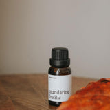 Marée Chandelles Fragrance pour balle de séchage et diffuseur électrique Soins corporels Marée Chandelles Mandarine &amp; Basilic