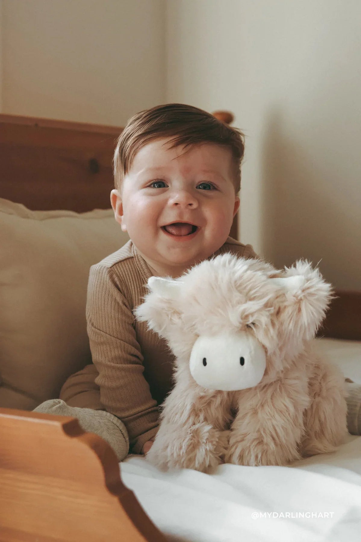 Snuggle Bunnies Peluche Hilda la vache highland Jouets Snuggle Bunnies