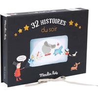 Moulin Roty Coffret de Lampe Cinéma de luxe 32 Histoires du soir Jouets Moulin Roty   