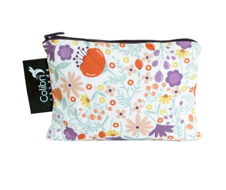 Colibri Sac réutilisable à collation Alimentation Colibri Wild flowers  