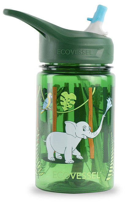 Ecovessel 12oz Straw Splash Water Bottle