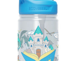 Ecovessel 12oz Straw Splash Water Bottle