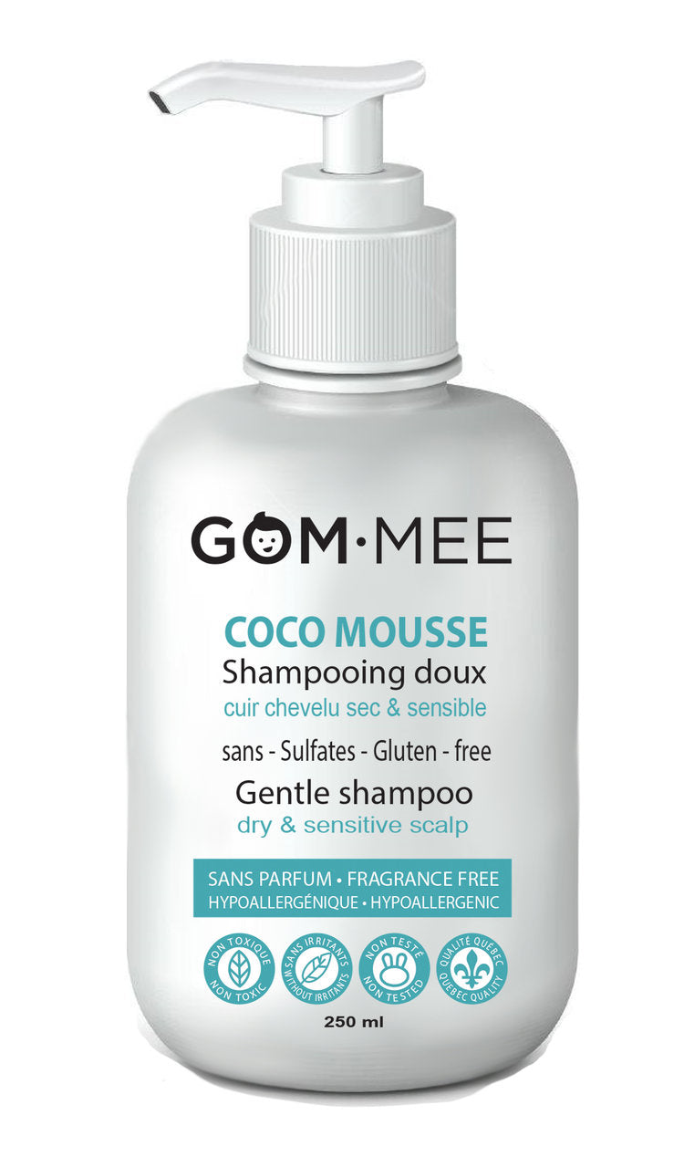 GOM-MEE Coco Mousse shampoing doux Soins corporels Gom-Mee 250ml  